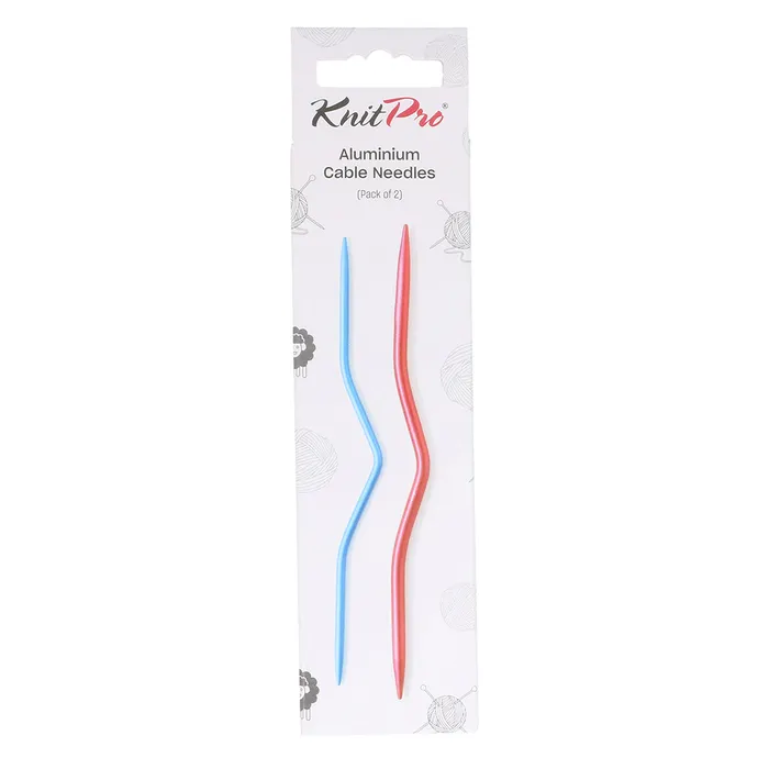 KnitPro aiguilles Alu Câbles 2pces-2.5-4.0mm