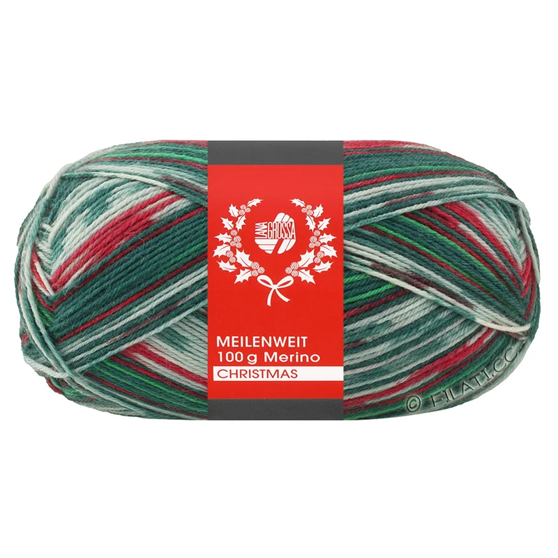 Lana Grossa Meilenweit 100 Merino Christmas
