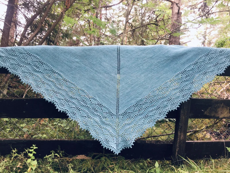 Stilla Shawl - Knitting Kit