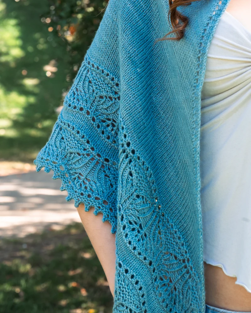 Stilla Shawl - Knitting Kit