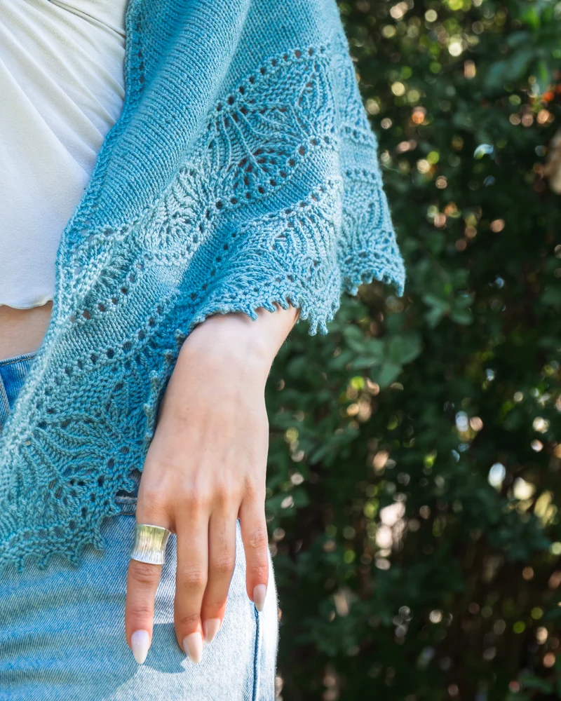 Stilla Shawl - Knitting Kit