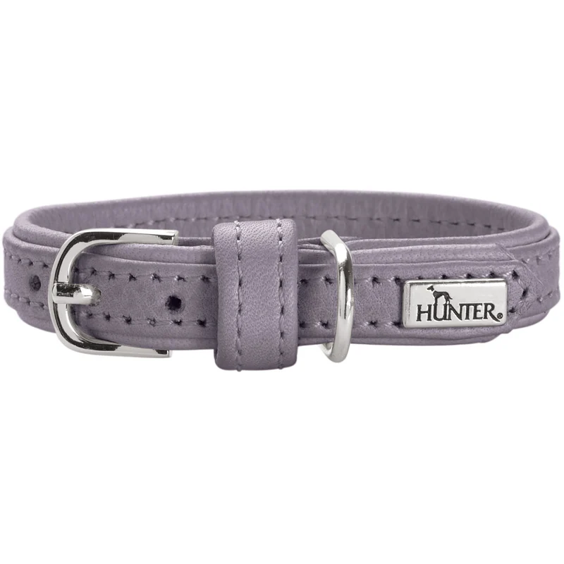 SOHO MINI Set Halsband & Leine | flieder-grau