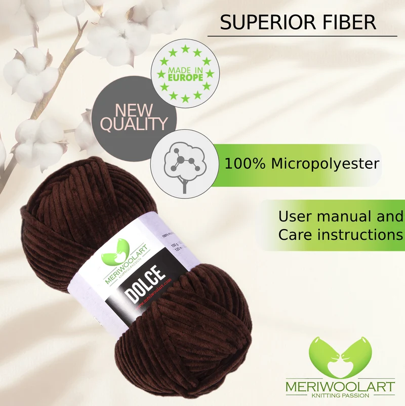 DOLCE AUBERGINE MICRO POLYESTER 100G 120M