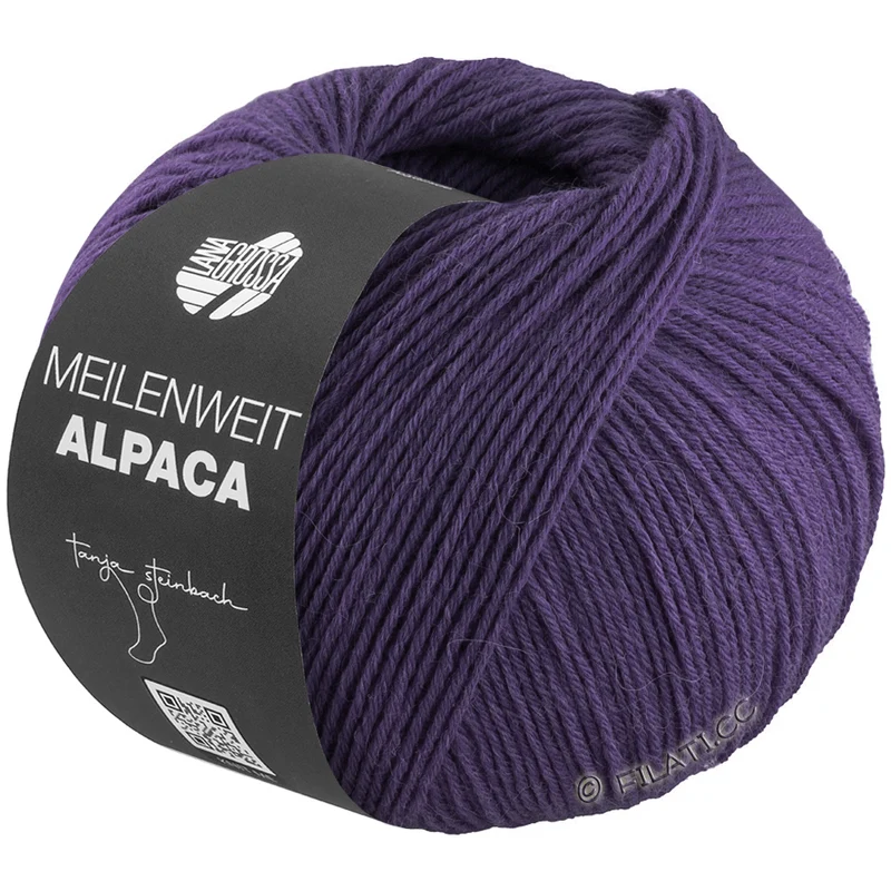 Lana Grossa Meilenweit -150 Alpaca Uni 6 Fils