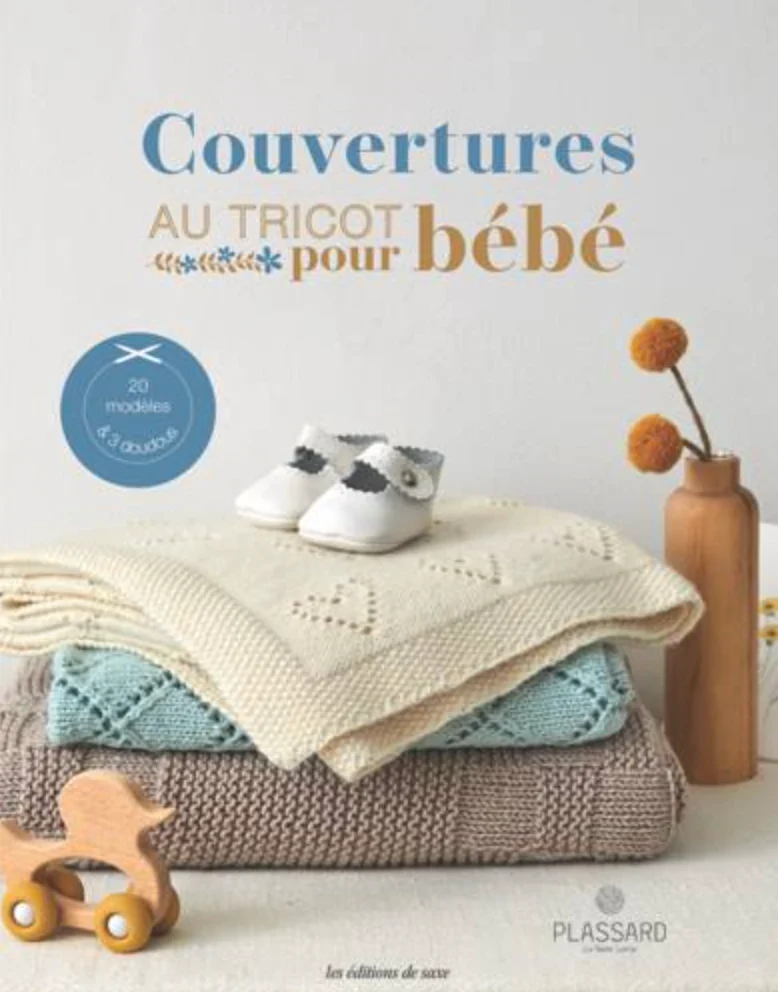 Plassard Catalogue Couvertures au tricot pour bébé