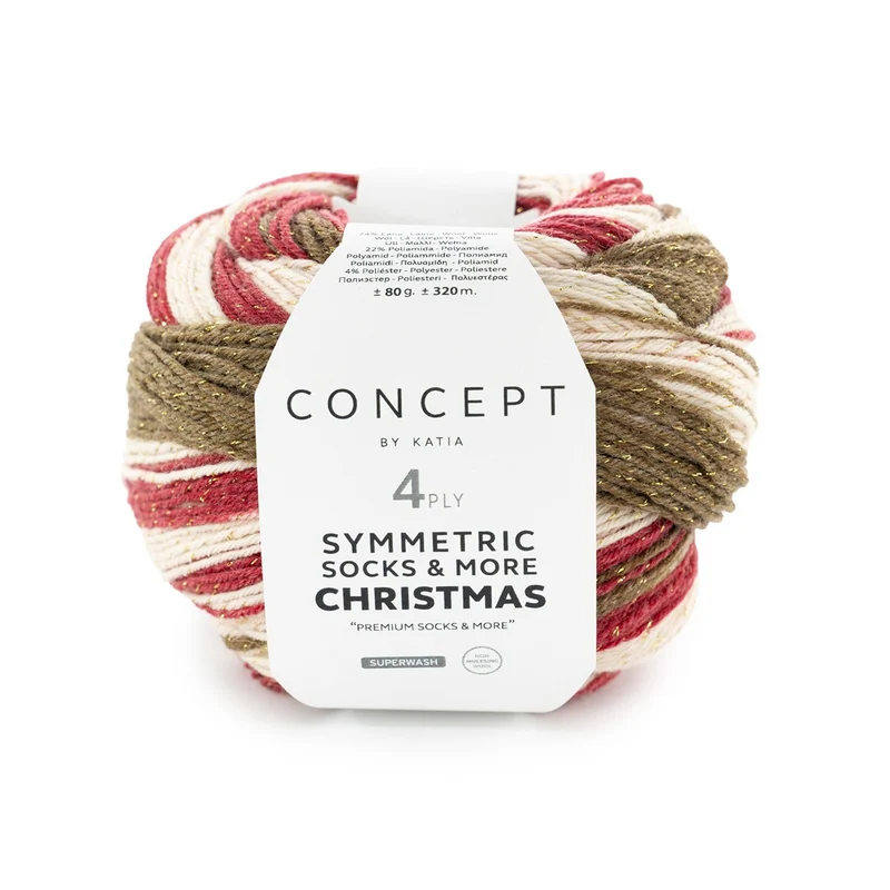 Symetric Socks & More - CHRISTMAS - KATIA CONCEPT