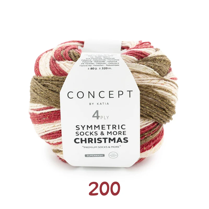 Symetric Socks & More - CHRISTMAS - KATIA CONCEPT