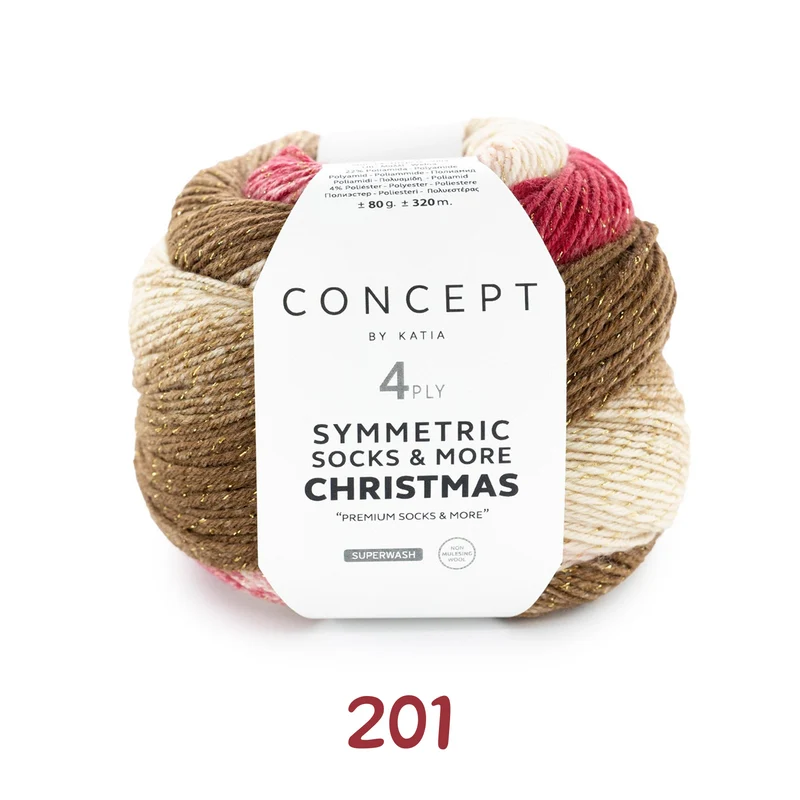 Symetric Socks & More - CHRISTMAS - KATIA CONCEPT
