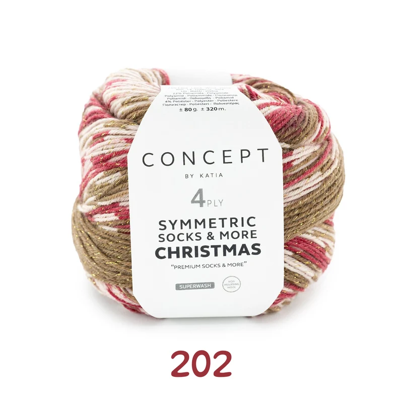 Symetric Socks & More - CHRISTMAS - KATIA CONCEPT