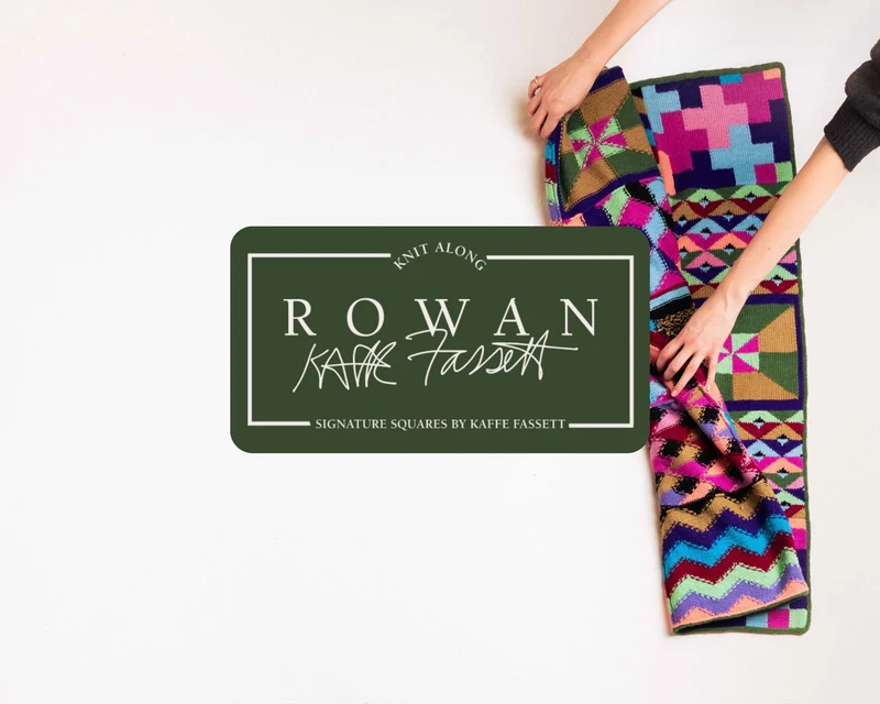 Rowan x Kaffe Fassett - Signature Squares Blanket Knit Along (PRE-ORDER)