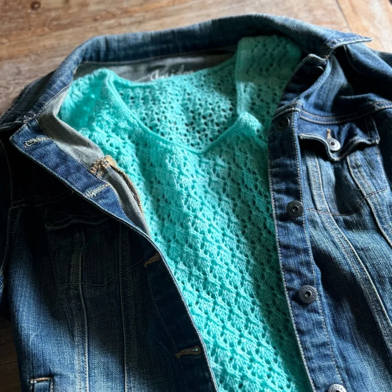 Summer Lace Tank - Knitting pattern and Optional kits