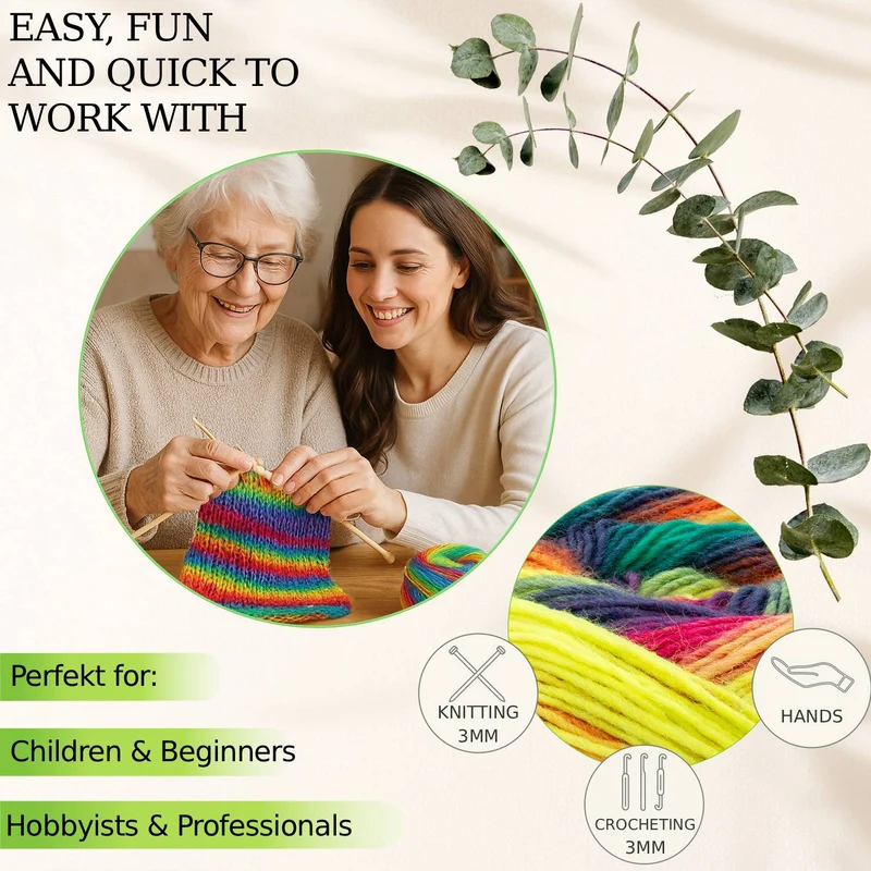 FORZA FESTIVAL 2917 WOOL YARN 100g 420