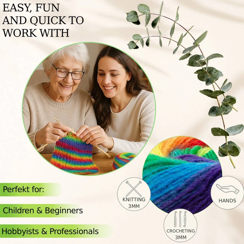 FORZA FESTIVAL 2914 WOOL YARN 100g 420