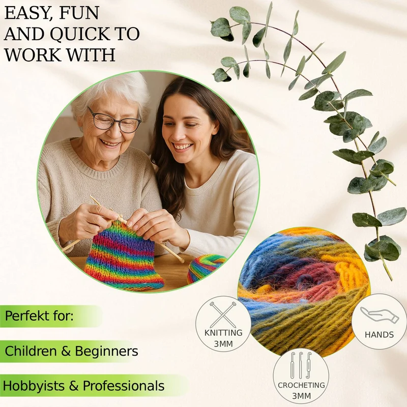FORZA FESTIVAL 2905 WOOL YARN 100g 420