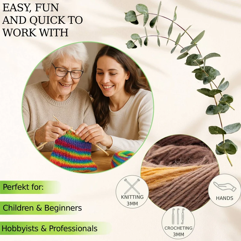 FORZA FESTIVAL 2901 WOOL YARN 100g 420