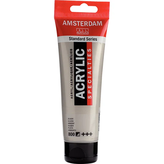Amsterdam Acrylic Silver - 120ML