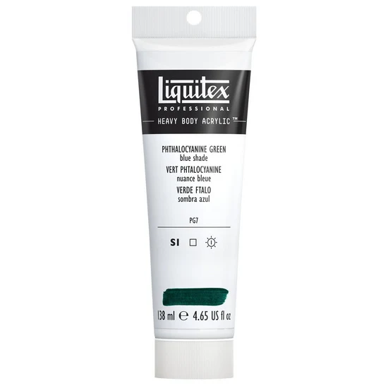 Acrylic hb - 4.65oz - phthalocyanine green blue shade - s1a