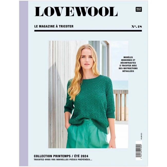 Rico Catalogue Lovewool N°18 Catalogue Printemps-Eté 2024