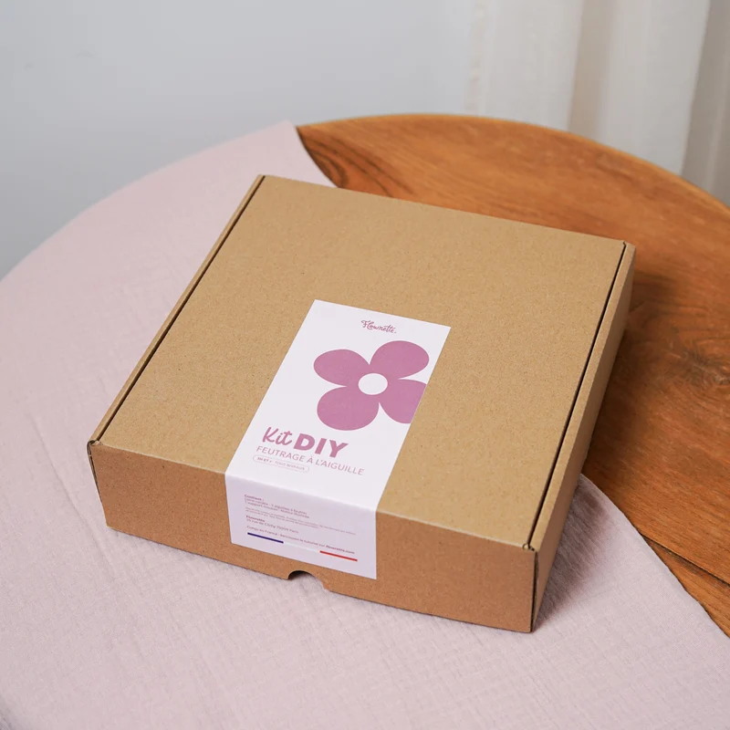 Kit DIY feutrage à l'aiguille Hortensia