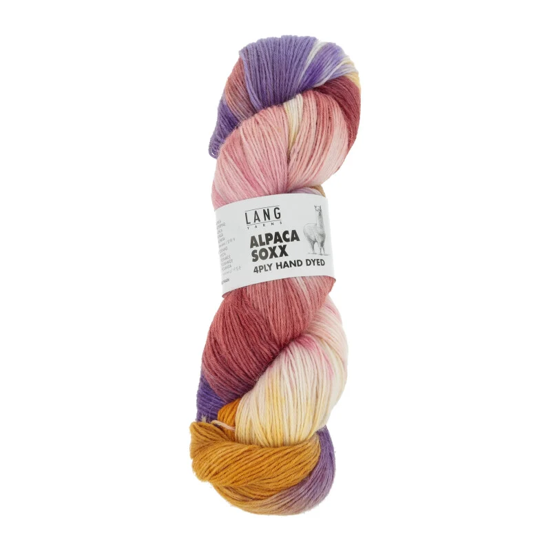 Lang Alpaca SOXX 4 Fils Hand Dyed