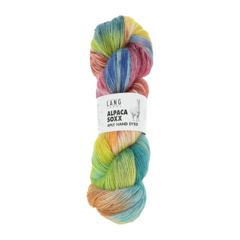 Lang Alpaca SOXX 4 Fils Hand Dyed