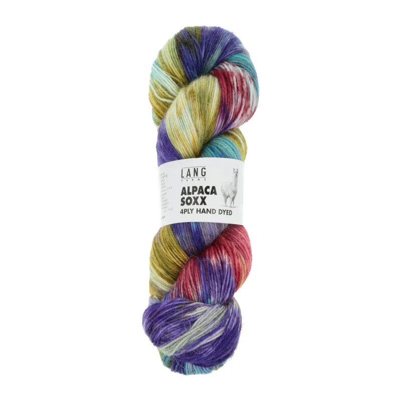 Lang Alpaca SOXX 4 Fils Hand Dyed