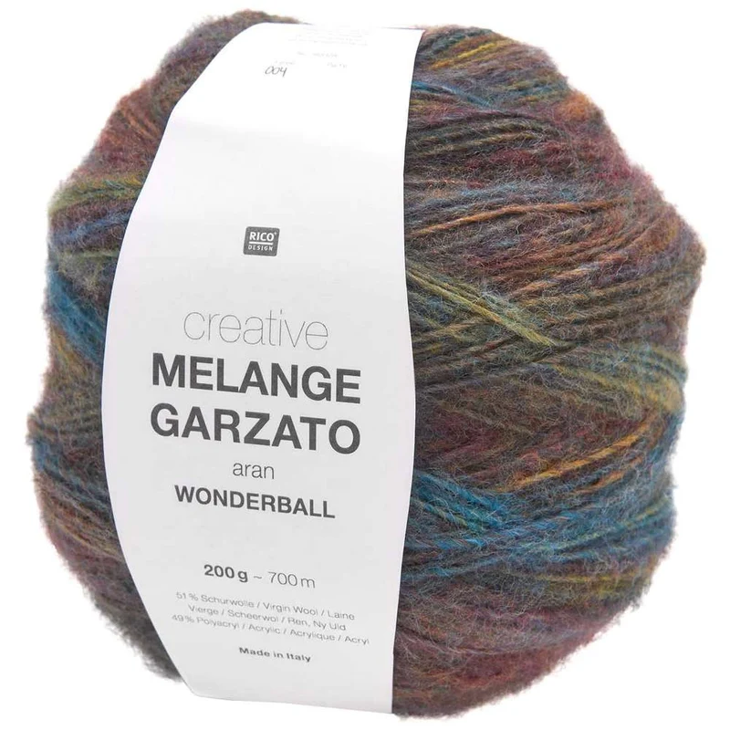 Rico Creative Melange Aran Garzato-Wonderball