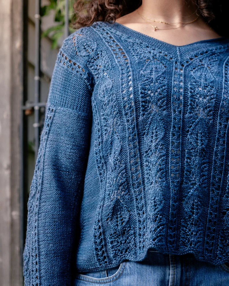 Samantha Pullover | Knitting pattern and Optional kits