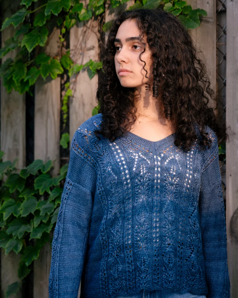 Samantha Pullover | Knitting pattern and Optional kits