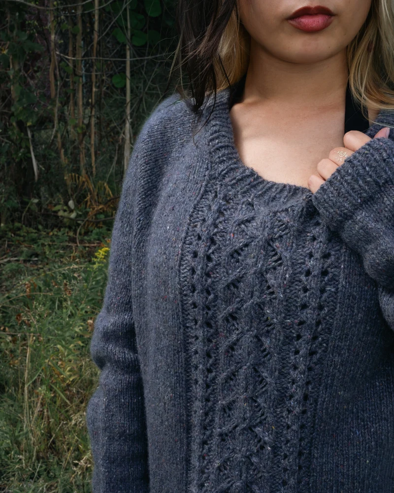 Itera Sweater - Knitting pattern and Optional kits