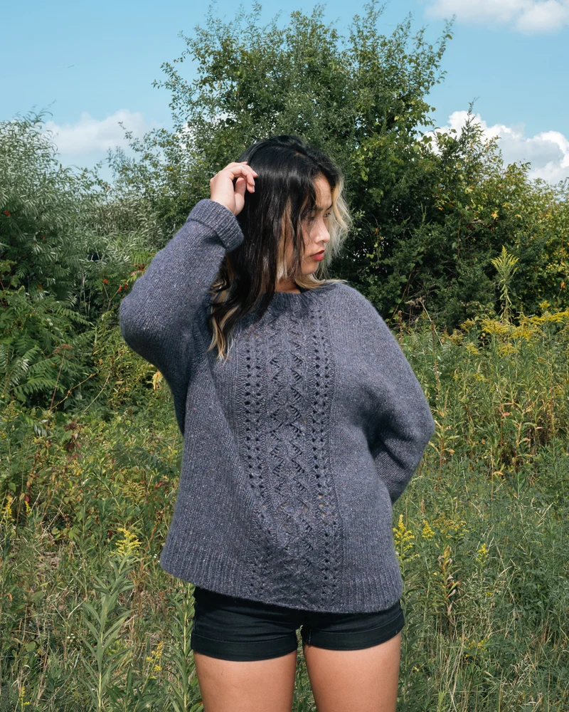 Itera Sweater - Knitting pattern and Optional kits