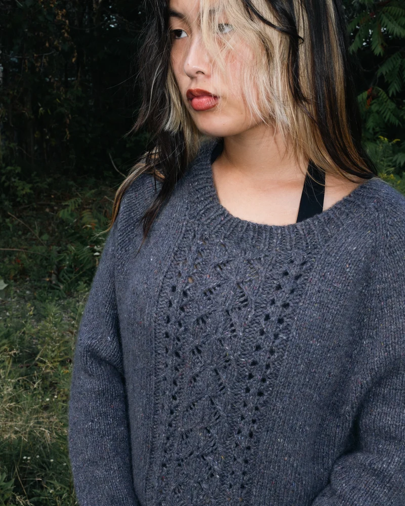 Itera Sweater - Knitting pattern and Optional kits