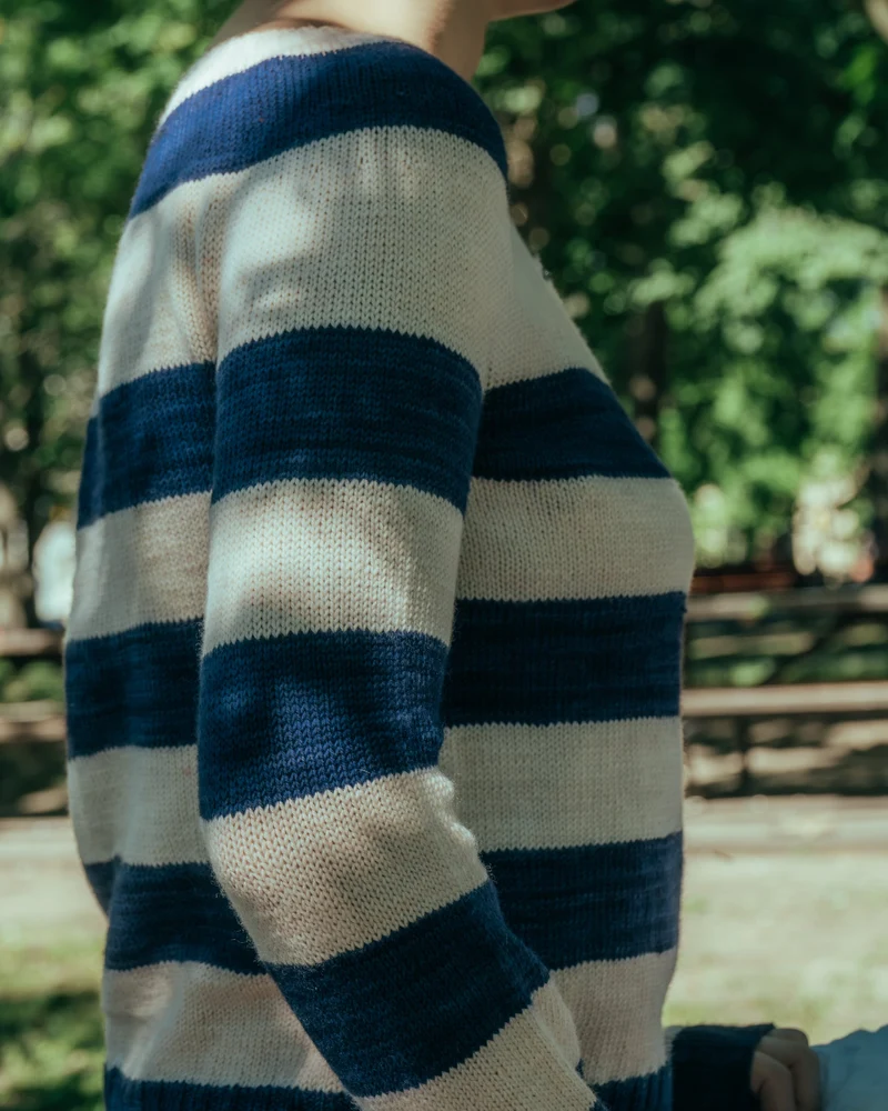 Lea Junior Sweater | Knitting pattern and Optional kits