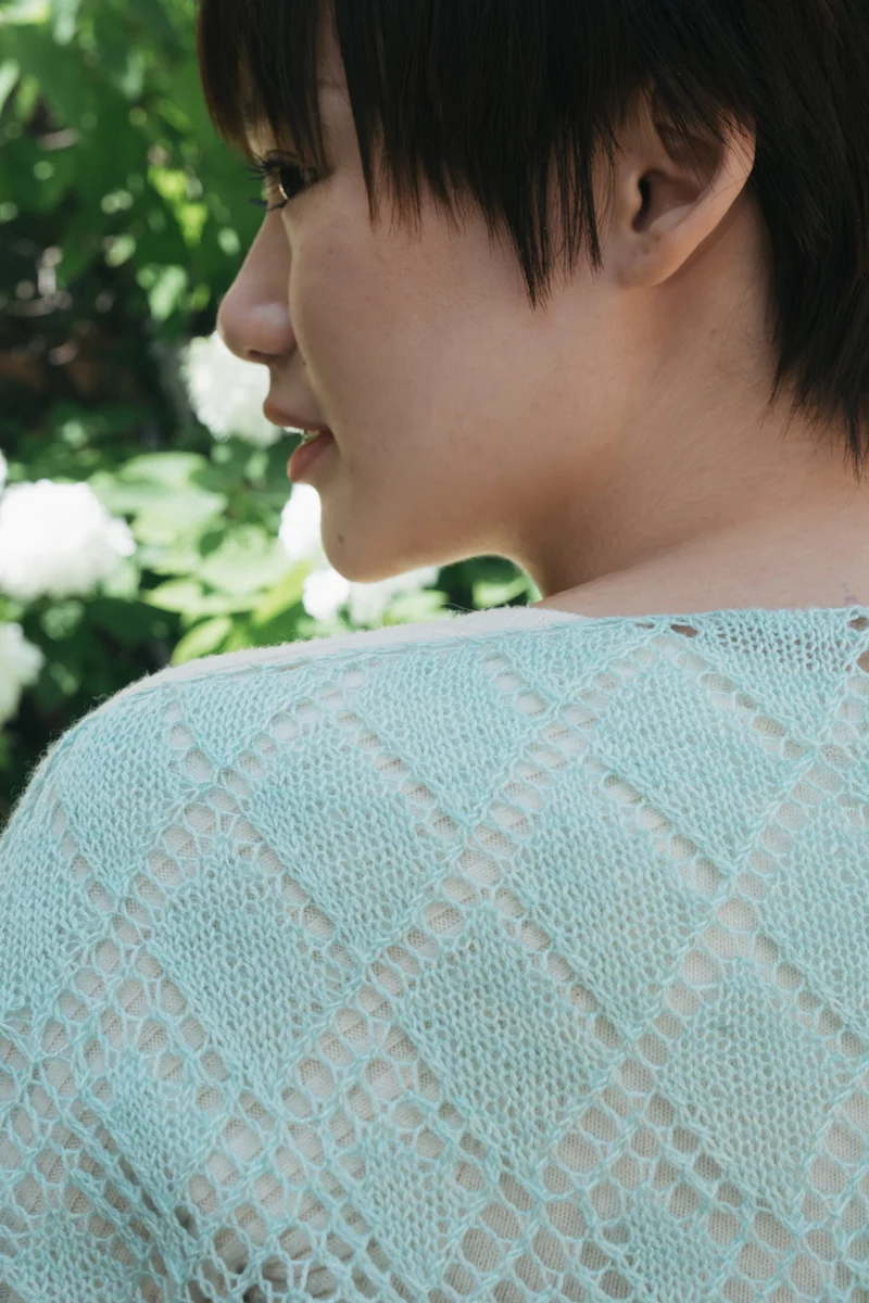 Crystallace Shawl - Knitting Pattern and Optional Kits