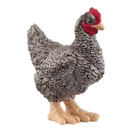 Figurine Plymouth rock chicken