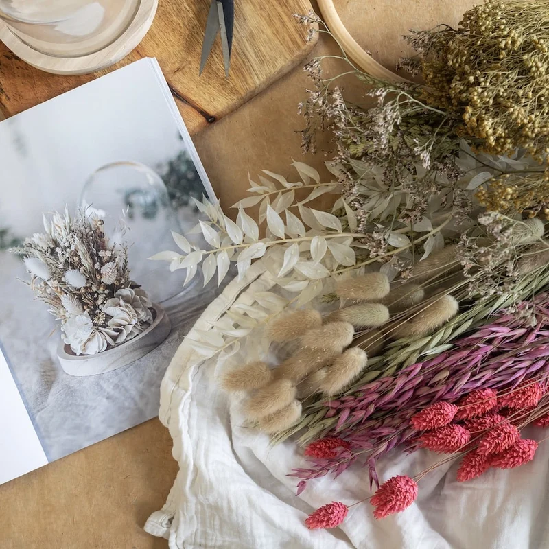 Coffret DIY fleurs séchées
