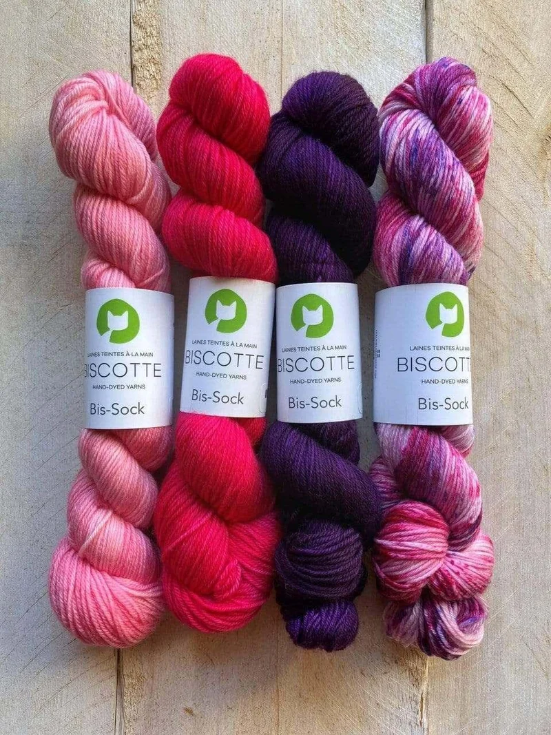COULIS DE MÛRES knitting kit