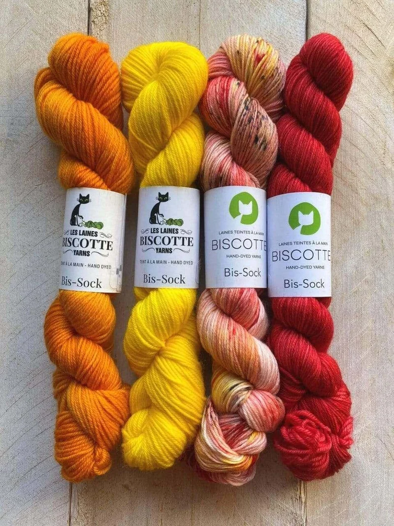 COULIS DE MÛRES knitting kit