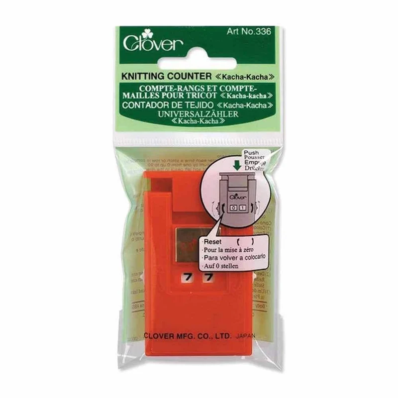 Clover knitting row counter 336