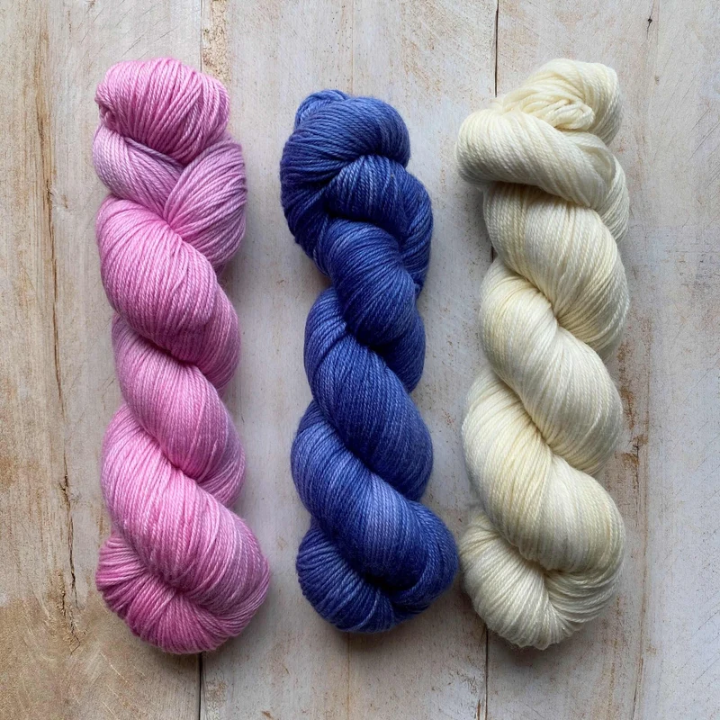 Tricolore Shawl Kit