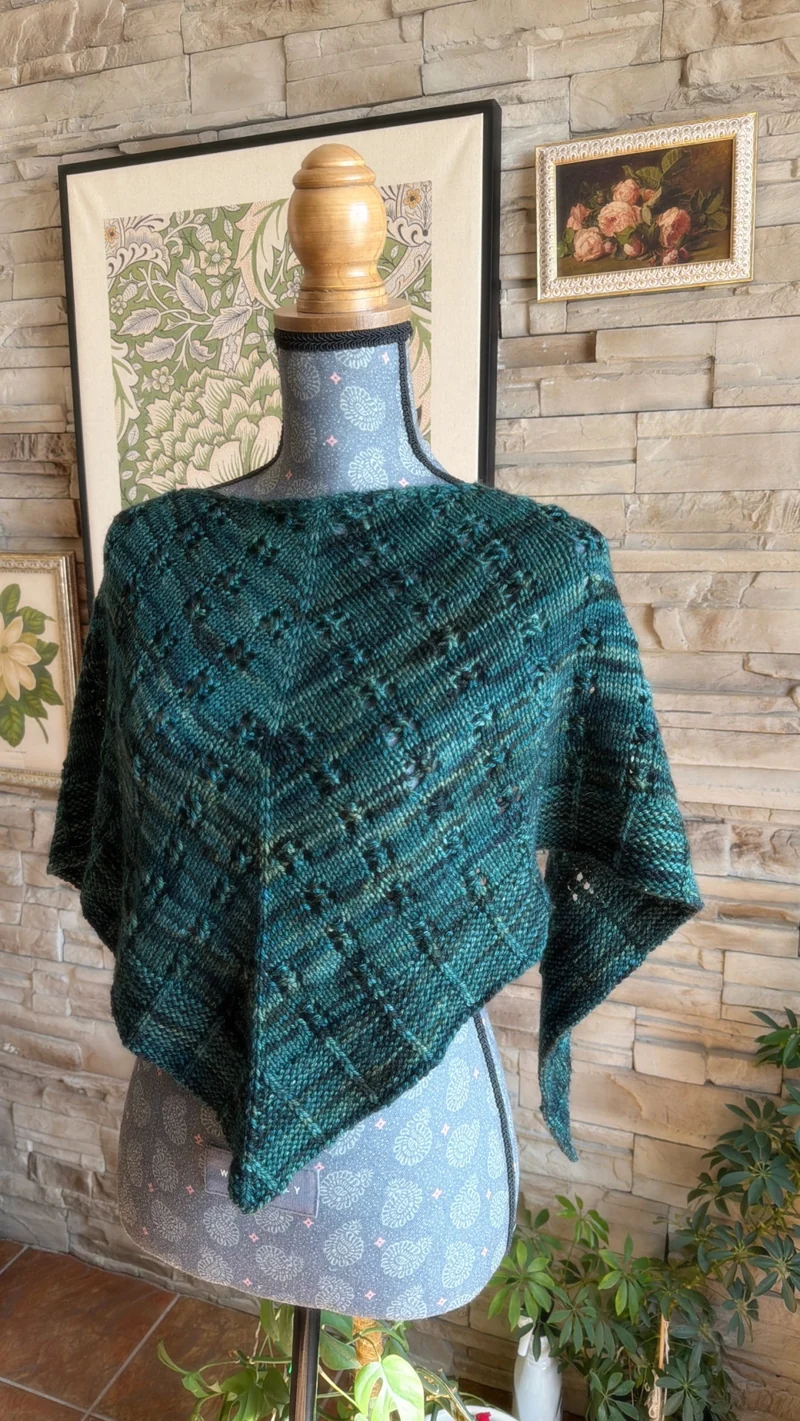 Atrato Shawl - Knitting Pattern and Optional Kit