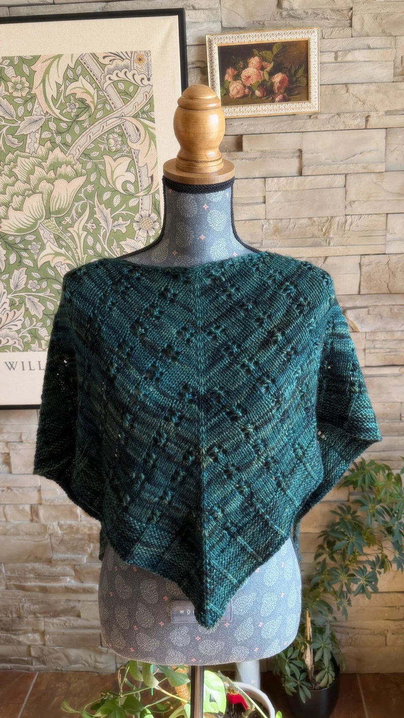 Atrato Shawl - Knitting Pattern and Optional Kit