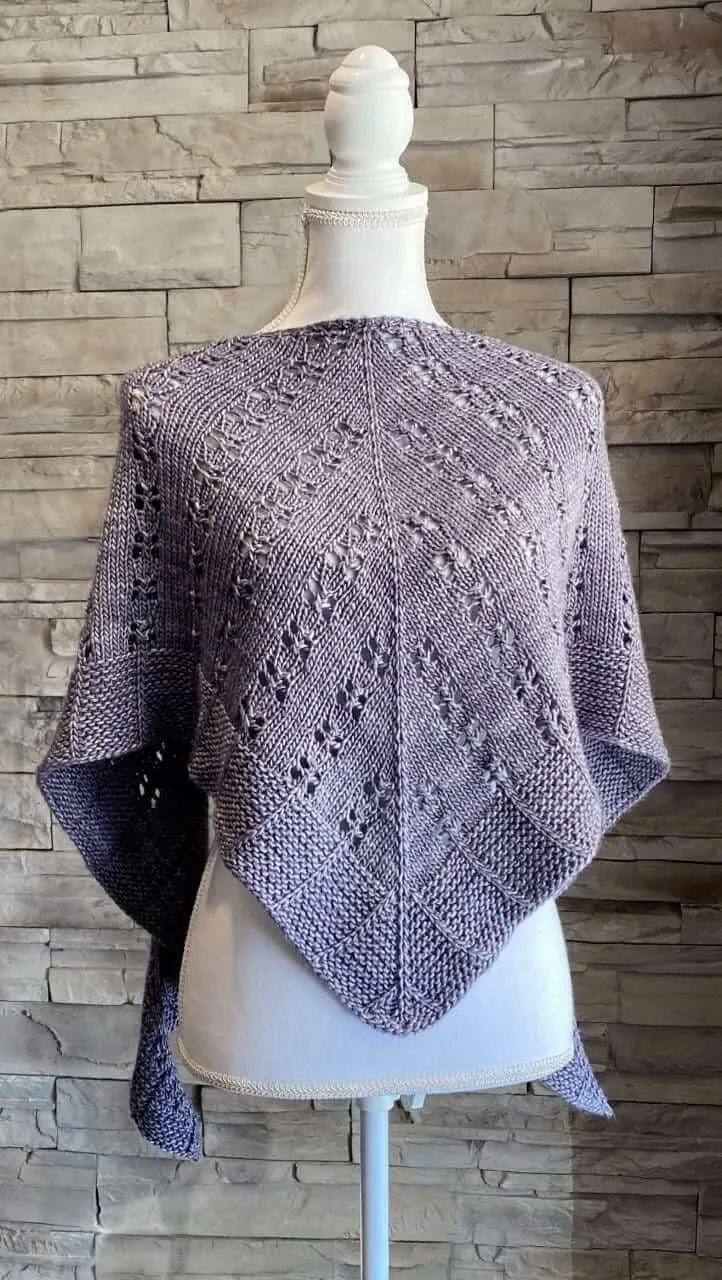 Atrato Shawl - Knitting Pattern and Optional Kit