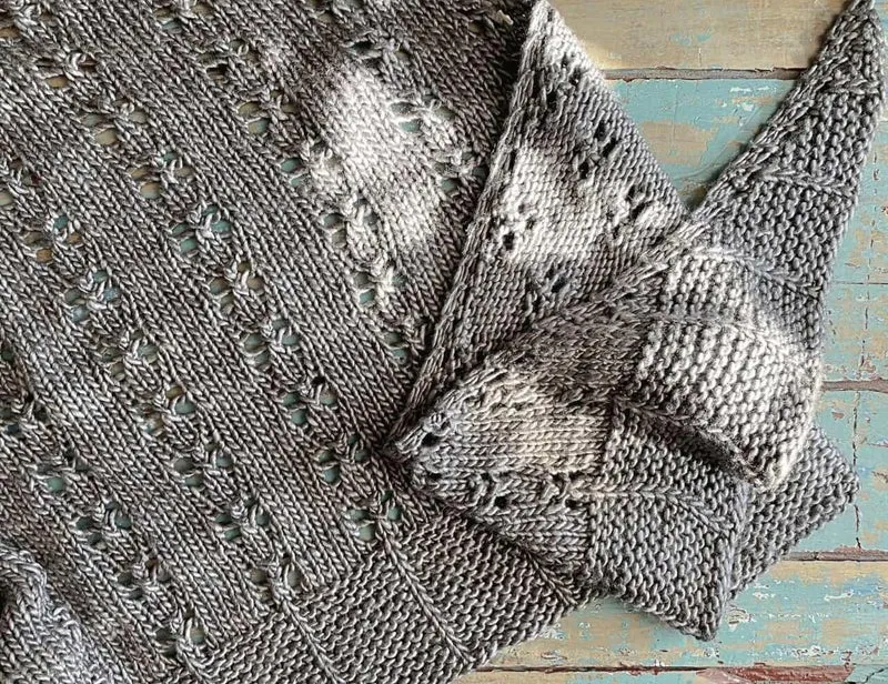 Atrato Shawl - Knitting Pattern and Optional Kit