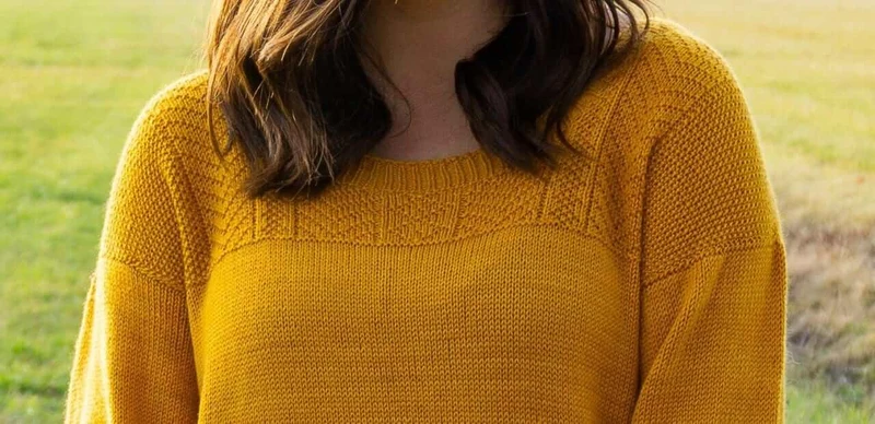 Gulf Islands Pullover & Headband - Knitting pattern