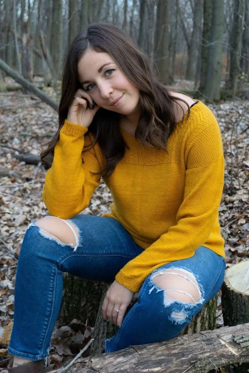 Gulf Islands Pullover & Headband - Knitting pattern