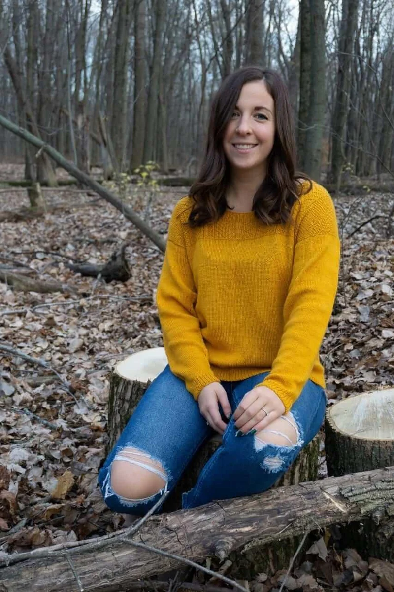Gulf Islands Pullover & Headband - Knitting pattern
