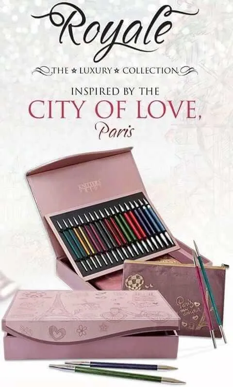 The Royale Interchangeable Knitting Needle Set Luxury Collection by Knitter's Pride