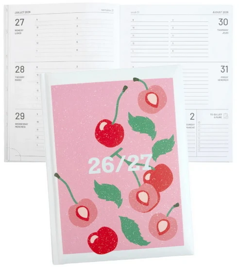 Agenda 26/27 Cerise 1s/2p