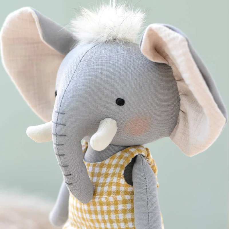 Patron de couture PDF | Poupée éléphant | Mes Petites Lunes